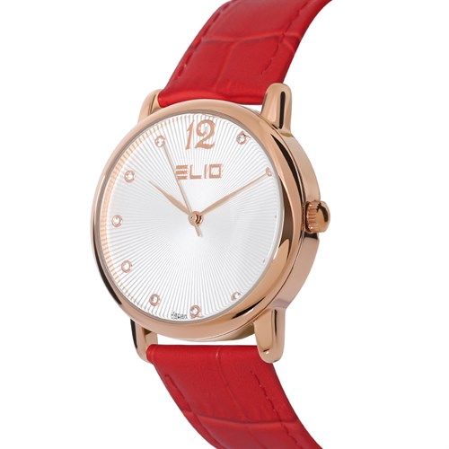 Đồng hồ Elio Xmas 35.2 mm Nữ EL127-06 Màu Đỏ