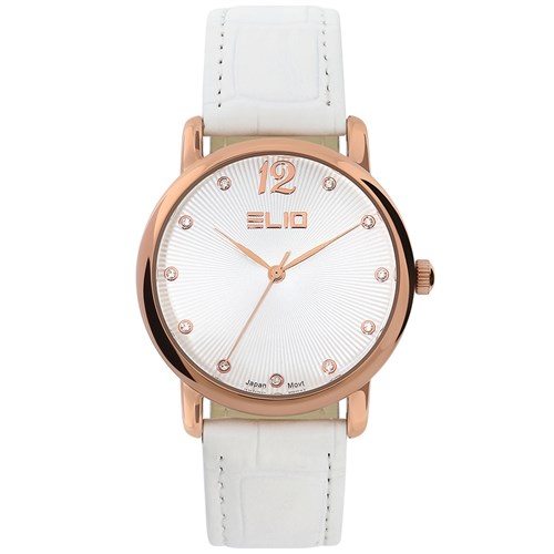 Đồng hồ Elio 35.2 mm Nữ EL127-07 Màu Trắng