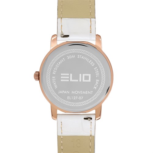 Đồng hồ Elio 35.2 mm Nữ EL127-07 Màu Trắng