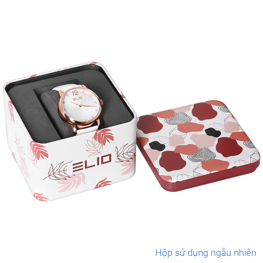 Đồng hồ Elio 35.2 mm Nữ EL127-07 Màu Trắng