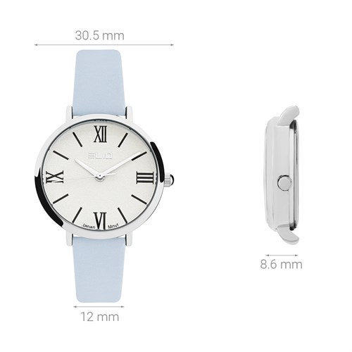 Đồng hồ Elio 30.5 mm Nữ EL126-01 Màu Xanh da trời