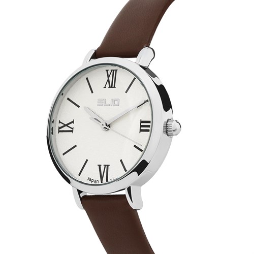 Đồng hồ Elio 30.5 mm Nữ EL126-02 Màu Nâu