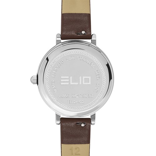 Đồng hồ Elio 30.5 mm Nữ EL126-02 Màu Nâu