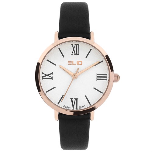 Đồng hồ Elio 30.5 mm Nữ EL126-03 Màu Đen