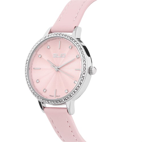 Đồng hồ Elio Ngày có em 32 mm Nữ EL125-01 Màu Hồng