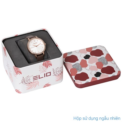 Đồng hồ Elio 32 mm Nữ EL125-03 Màu Nâu