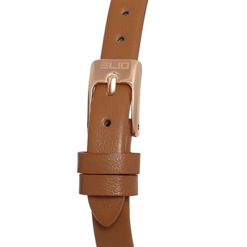 Đồng hồ Elio 28.5 mm Nữ EL124-01 Màu Nâu