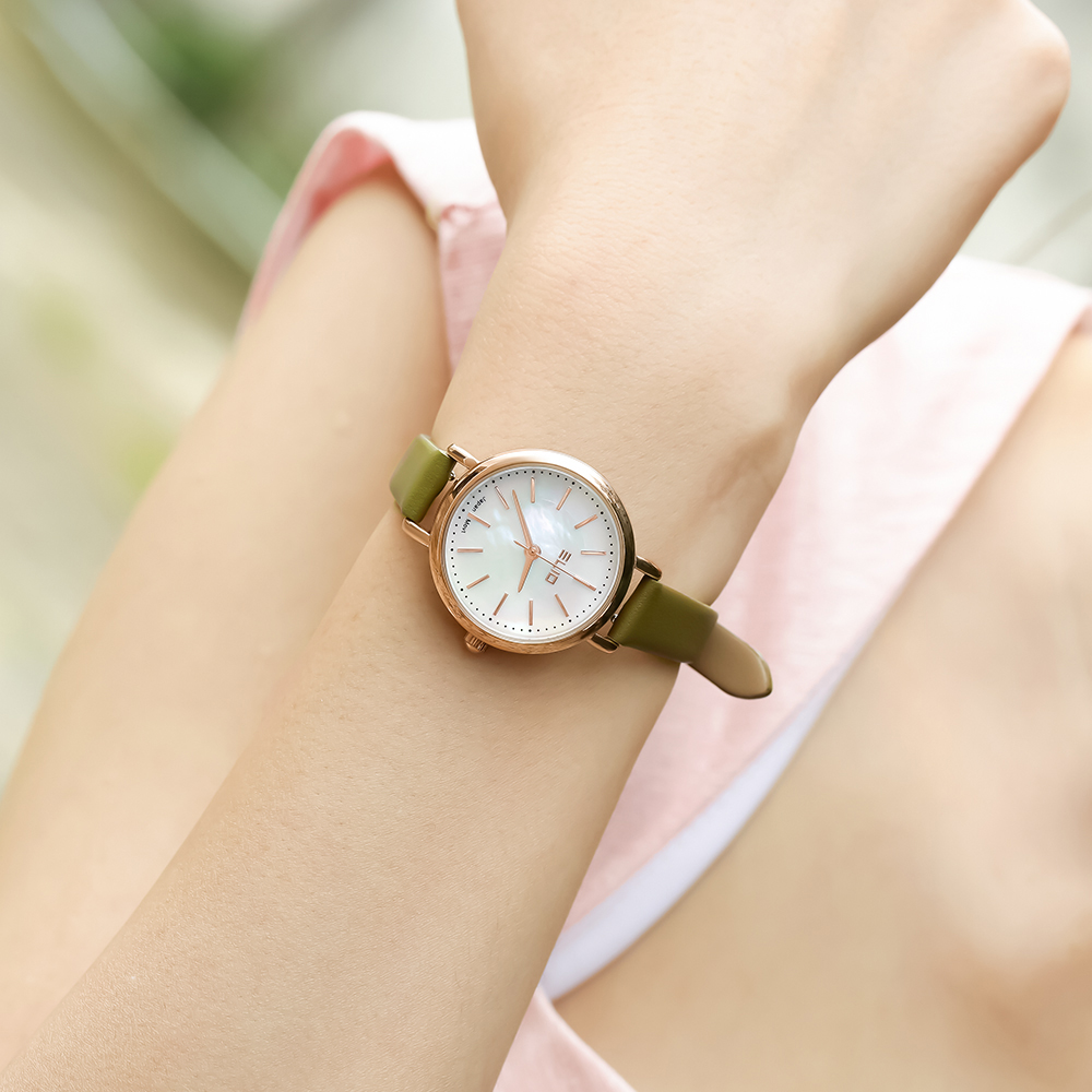 Đồng hồ Elio Ngày có em 28.5 mm Nữ EL124-02