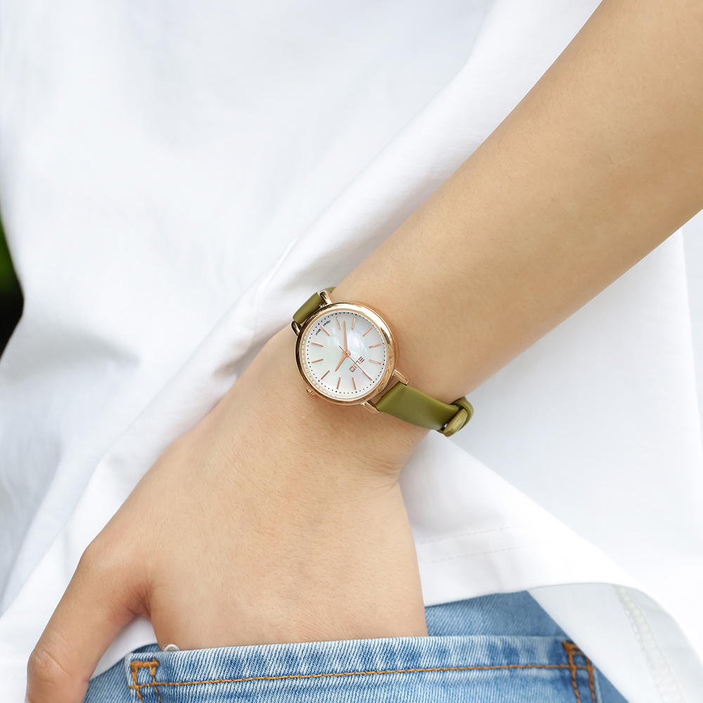 Đồng hồ Elio Ngày có em 28.5 mm Nữ EL124-02