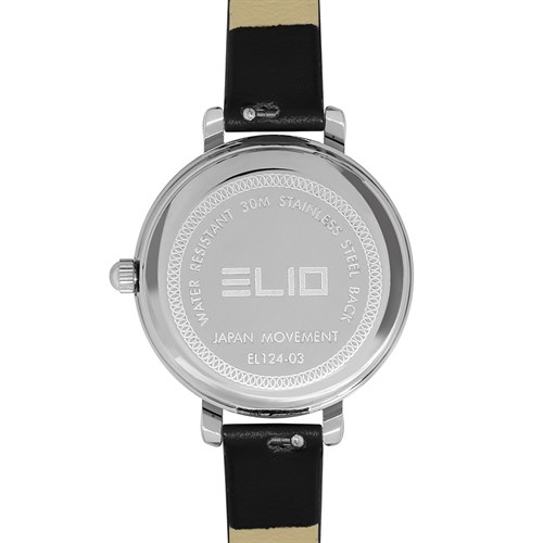 Đồng hồ Elio 28.5 mm Nữ EL124-03 Màu Đen