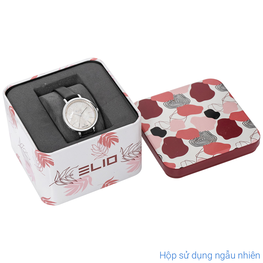 Đồng hồ Elio 28.5 mm Nữ EL124-03 Màu Đen