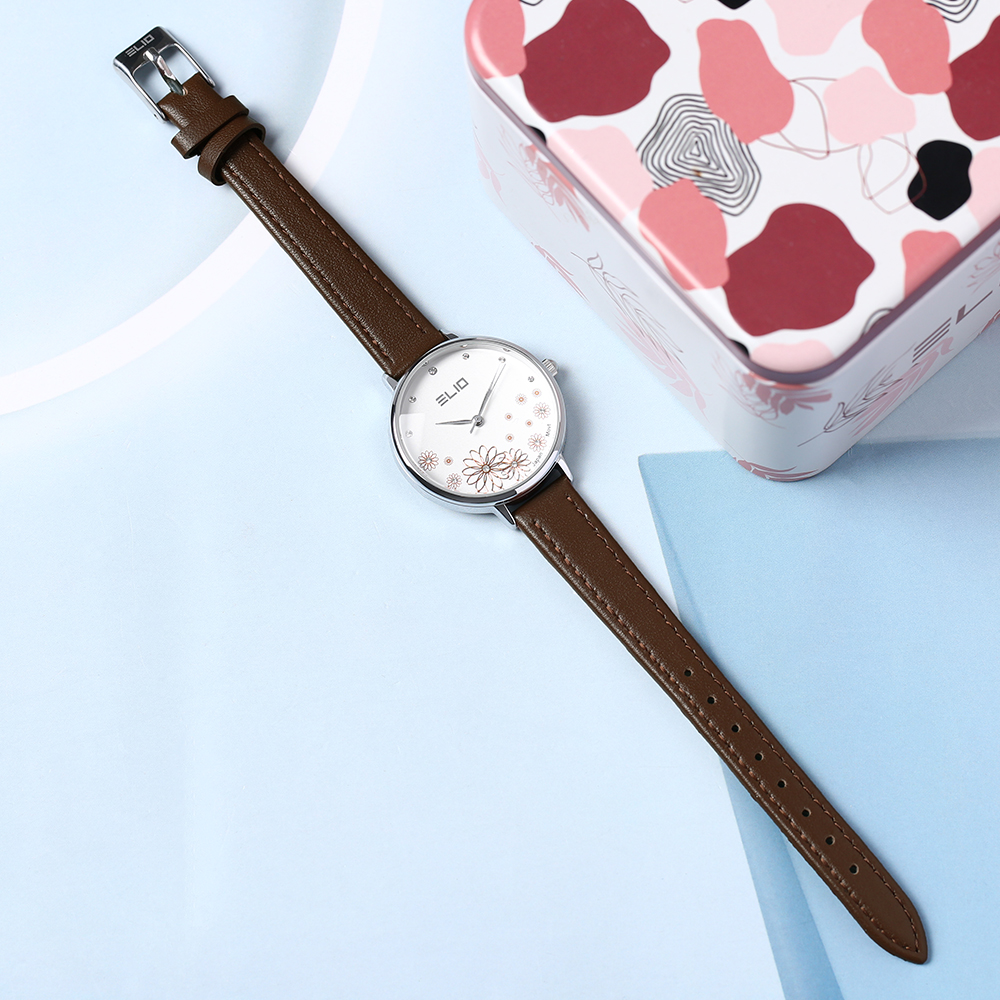 Đồng hồ Elio Flower 32 mm Nữ EL128-01