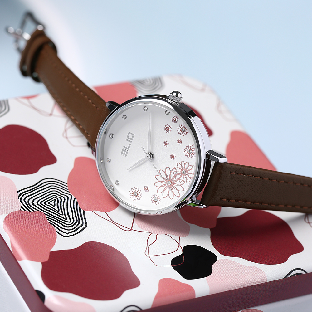 Đồng hồ Elio Flower 32 mm Nữ EL128-01