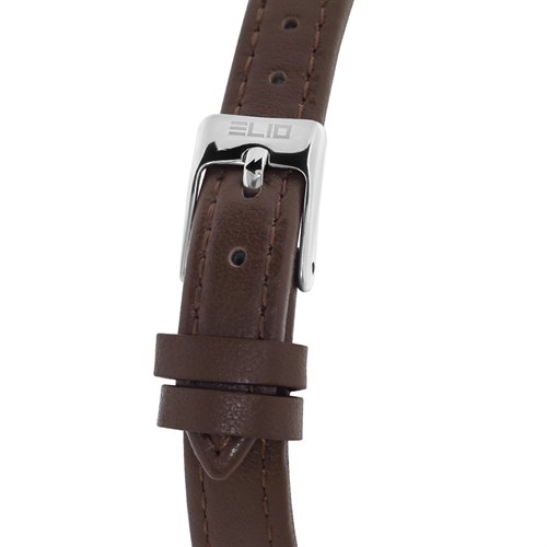 Đồng hồ Elio Flower 32 mm Nữ EL128-01 Màu Nâu