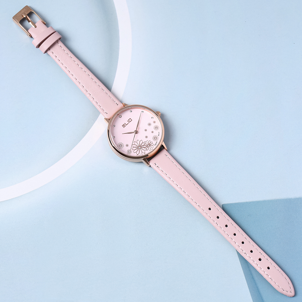 Đồng hồ Elio Flower 32 mm Nữ EL128-01