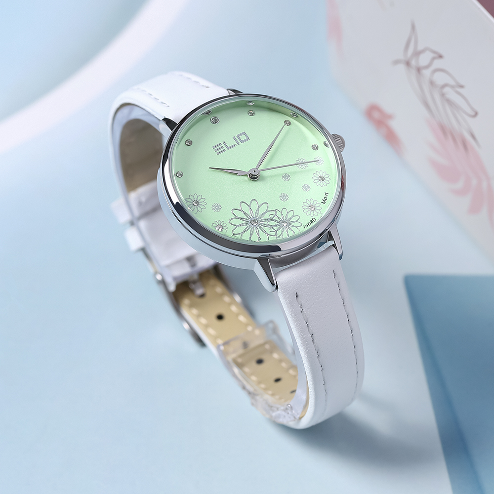Đồng hồ Elio Flower 32 mm Nữ EL128-02