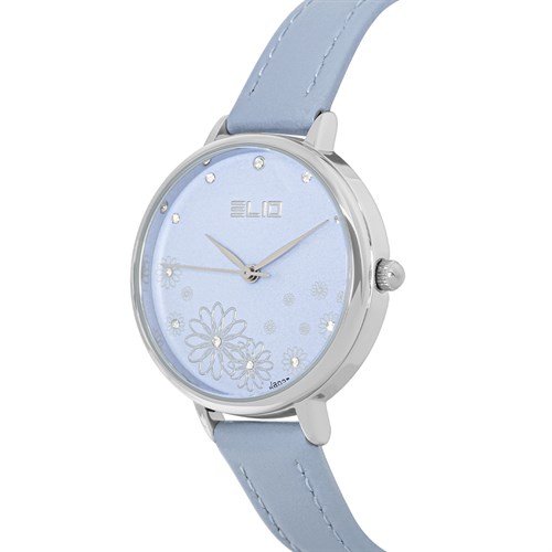 Đồng hồ Elio Ngày có em 32 mm Nữ EL128-03 Màu Xanh nhạt