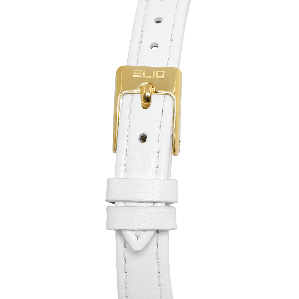 Đồng hồ Elio Ngày có em 32 mm Nữ EL128-04 Màu Trắng