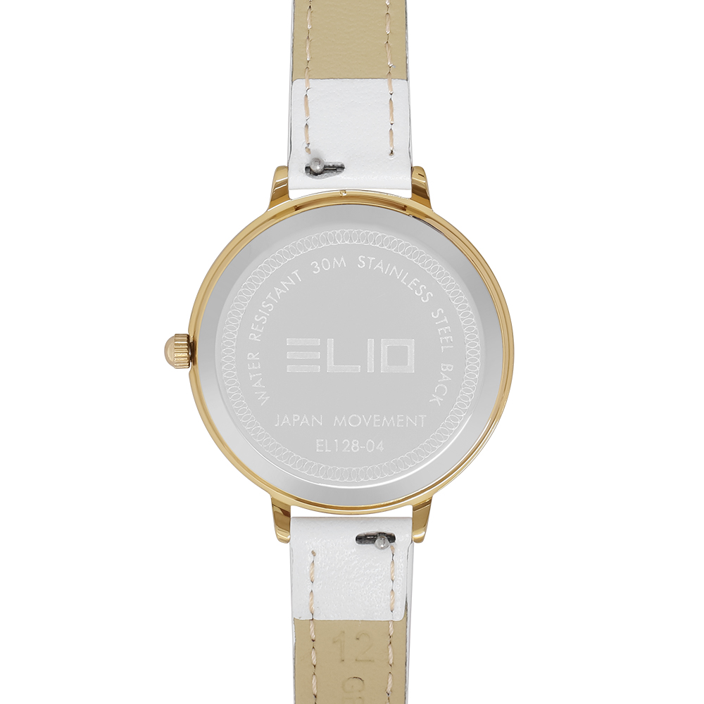 Đồng hồ Elio Ngày có em 32 mm Nữ EL128-04 Màu Trắng