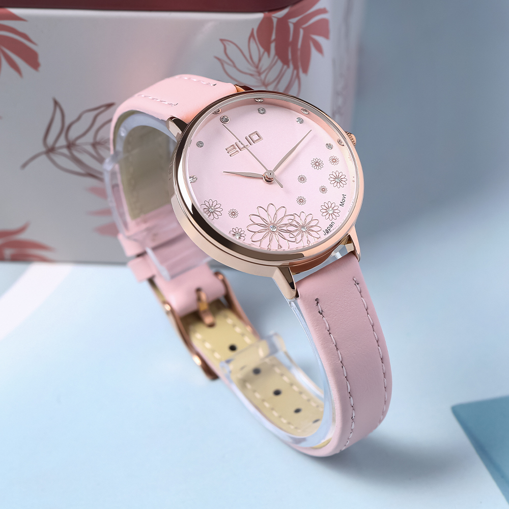 Đồng hồ Elio Flower 32 mm Nữ EL128-05