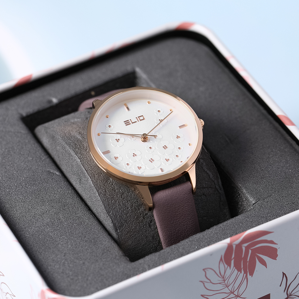 Đồng hồ Elio Flower 32 mm Nữ EL129-03