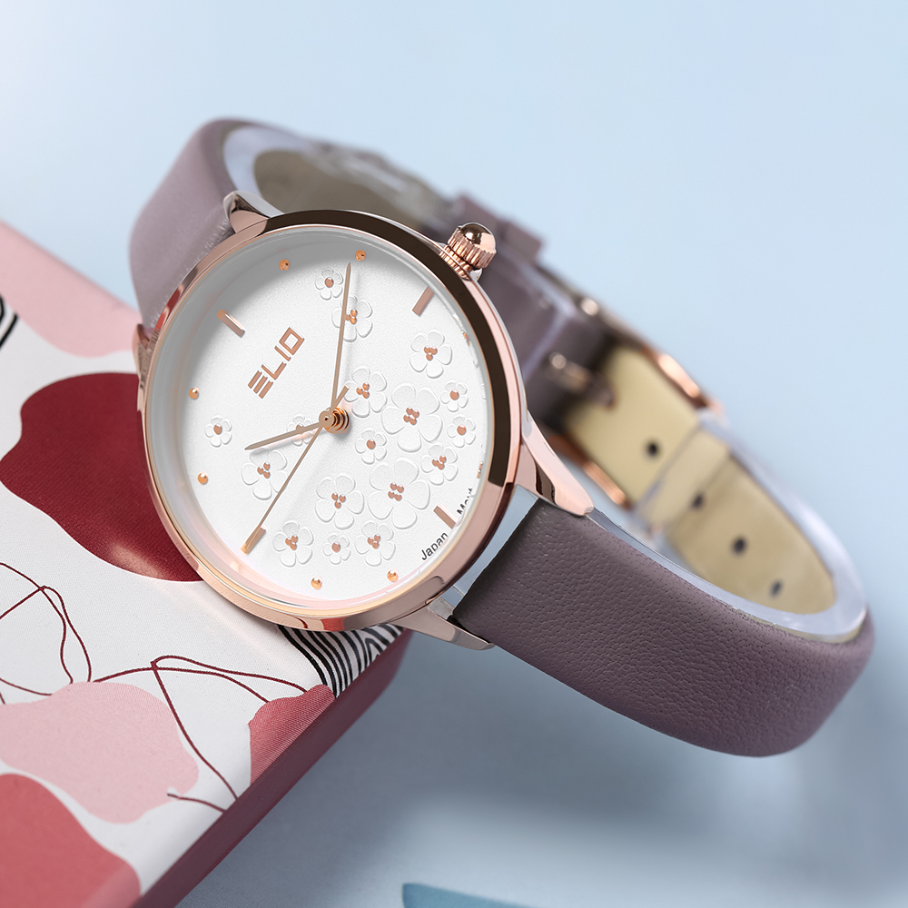 Đồng hồ Elio Flower 32 mm Nữ EL129-03