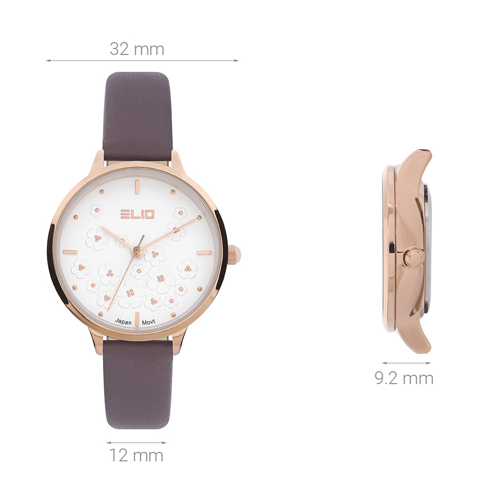 Đồng hồ Elio Flower 32 mm Nữ EL129-03 - 6