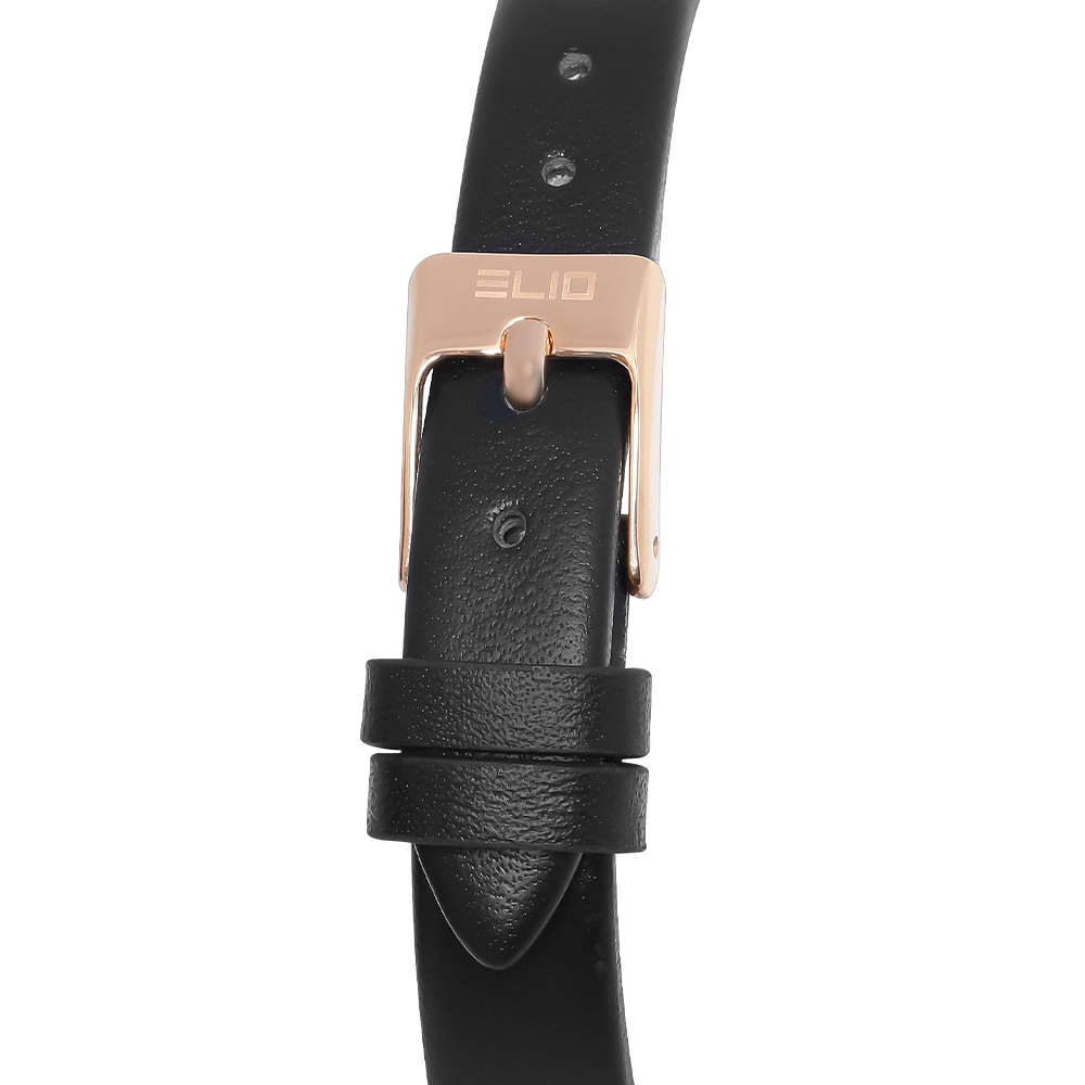 Đồng hồ Elio Ngày có em 32 mm Nữ EL129-04 Màu Đen