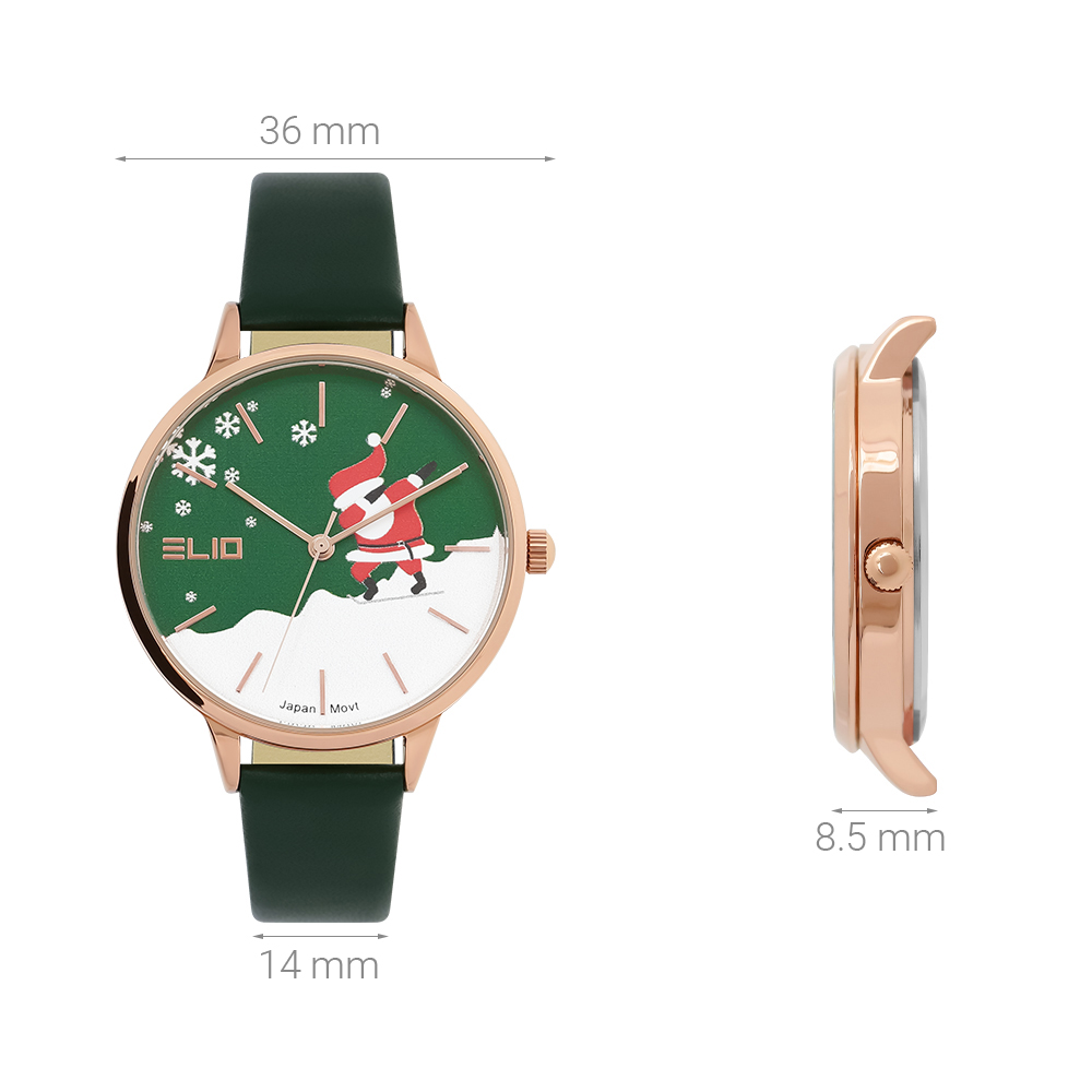 Đồng hồ Elio Xmas 36 mm Nữ EL131-03 - 10