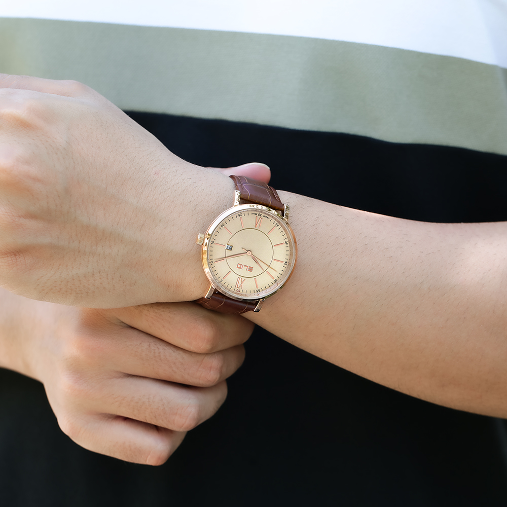 Đồng hồ Elio 42 mm Nam EC018-01