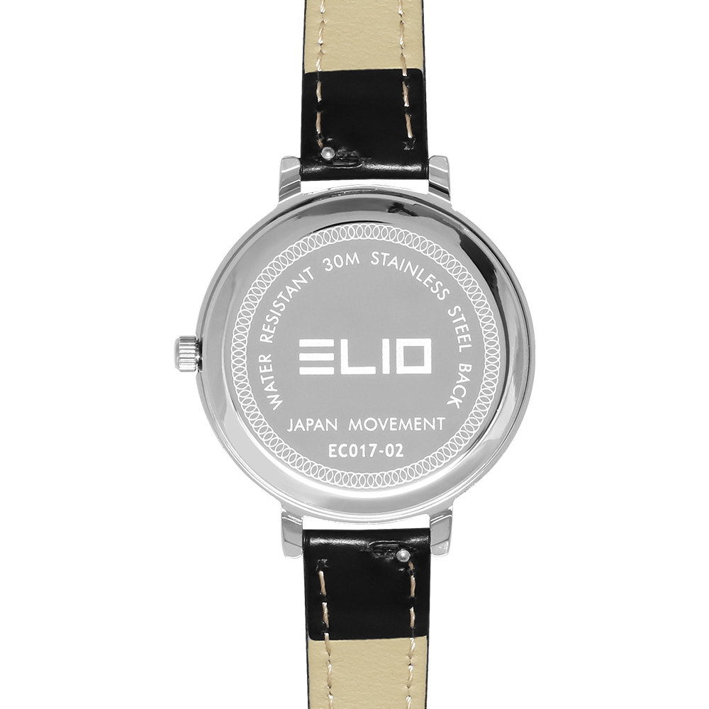 Đồng hồ Elio 32 mm Nữ EC017-02 Màu Đen