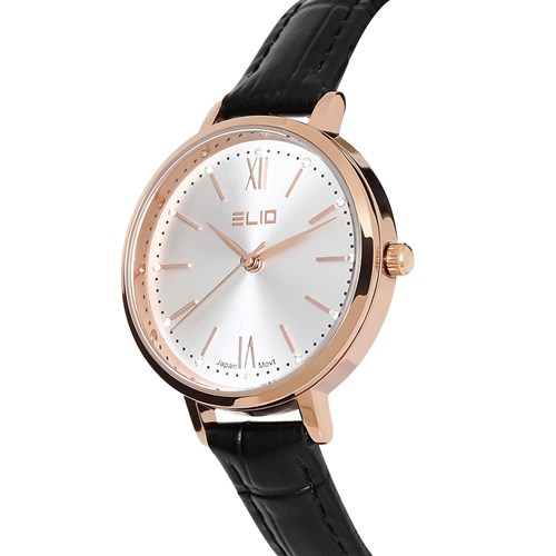 Đồng hồ Elio 32 mm Nữ EL130-02 Màu Đen