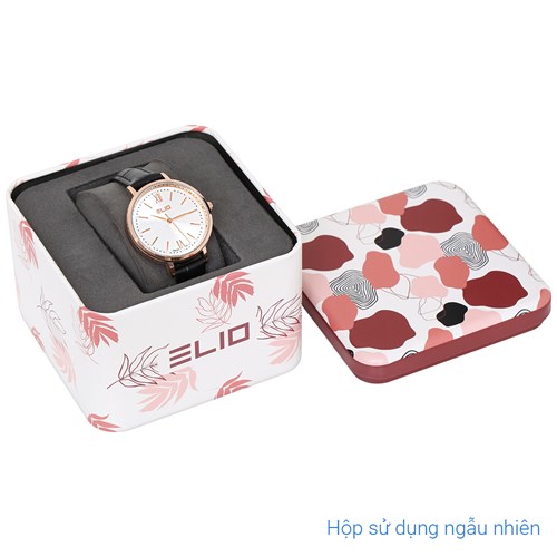 Đồng hồ Elio 32 mm Nữ EL130-02 Màu Đen