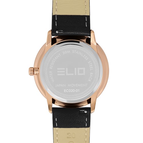 Đồng hồ Elio 40 mm Nam EC020-01 Màu Đen