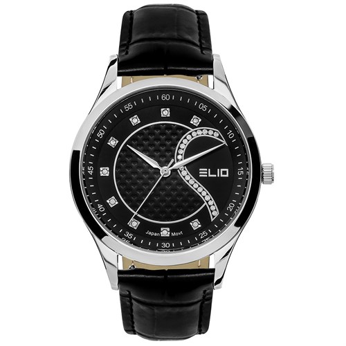 Đồng hồ Elio 40 mm Nam EC022-01 Màu Đen