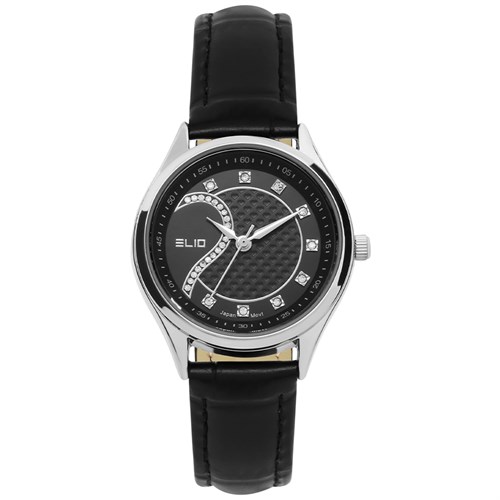 Đồng hồ Elio 29 mm Nữ EC022-02 Màu Đen