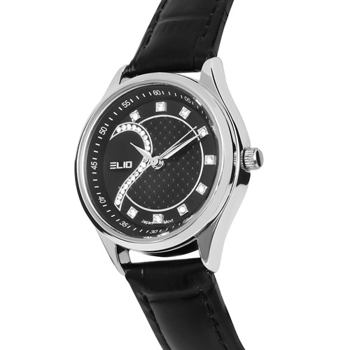 Đồng hồ Elio 29 mm Nữ EC022-02 Màu Đen