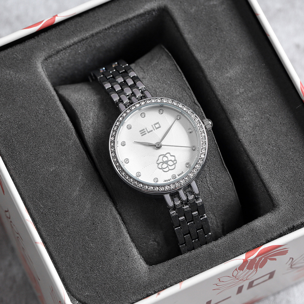 Đồng hồ Elio Flower 28 mm Nữ ES133-01