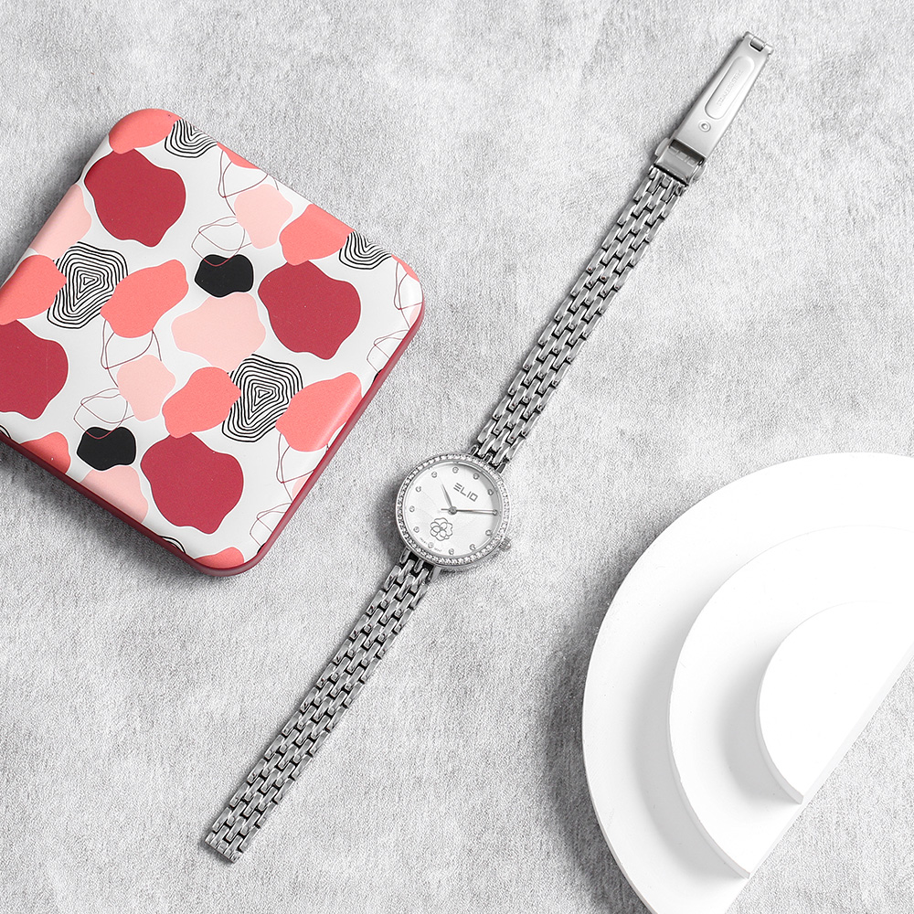 Đồng hồ Elio Flower 28 mm Nữ ES133-01