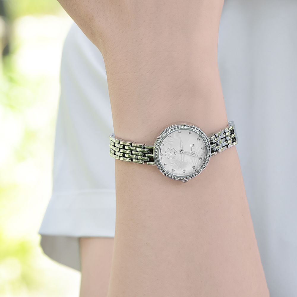 Đồng hồ Elio Flower 28 mm Nữ ES133-01