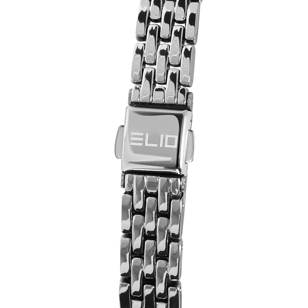 Đồng hồ Elio Flower 28 mm Nữ ES133-01 Màu Bạc