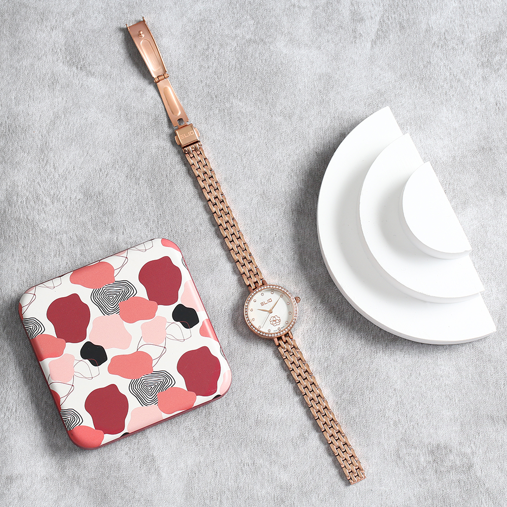 Đồng hồ Elio Flower 28 mm Nữ ES133-02