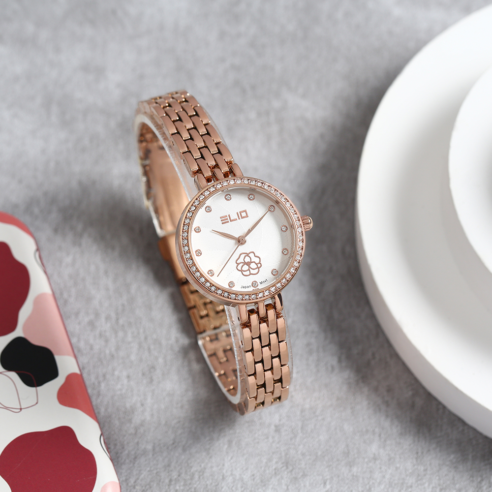Đồng hồ Elio Flower 28 mm Nữ ES133-02