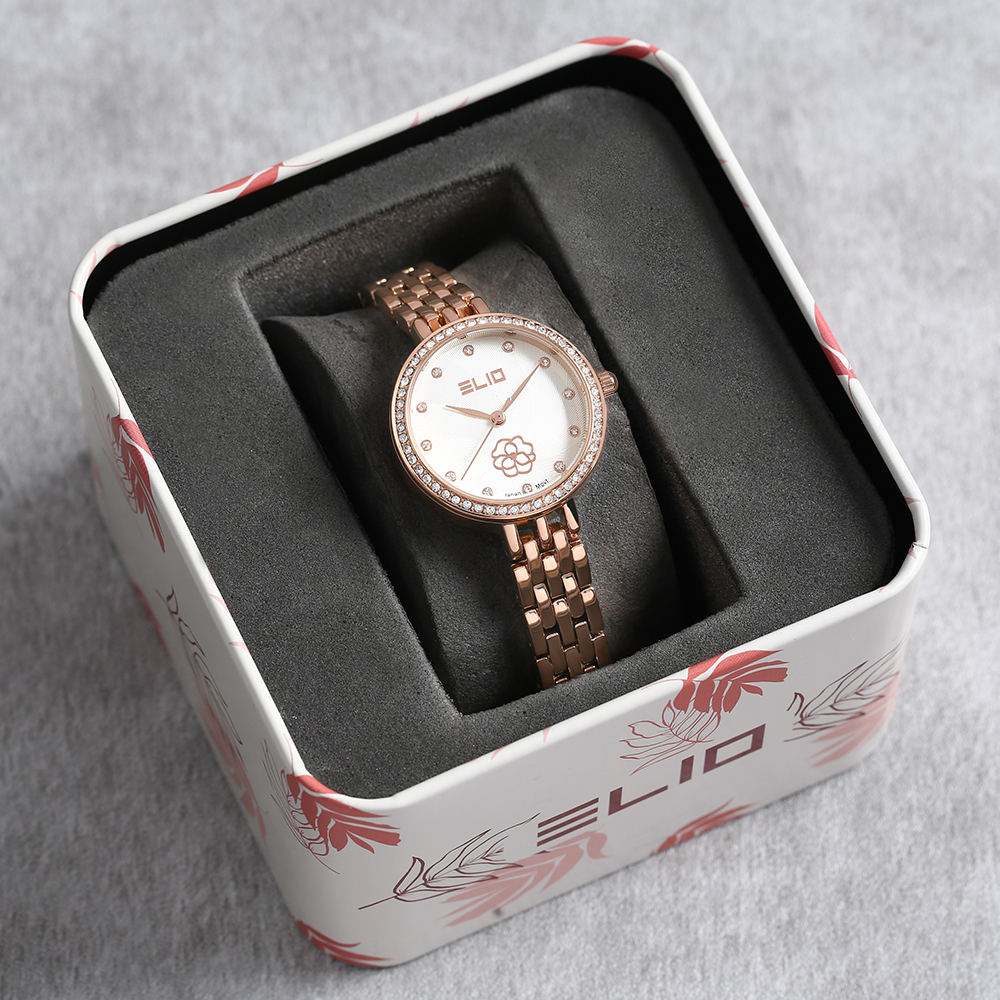 Đồng hồ Elio Flower 28 mm Nữ ES133-02