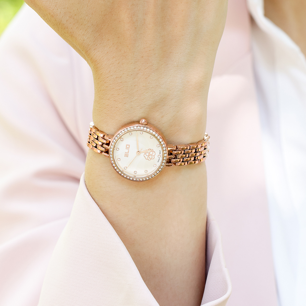 Đồng hồ Elio Flower 28 mm Nữ ES133-02