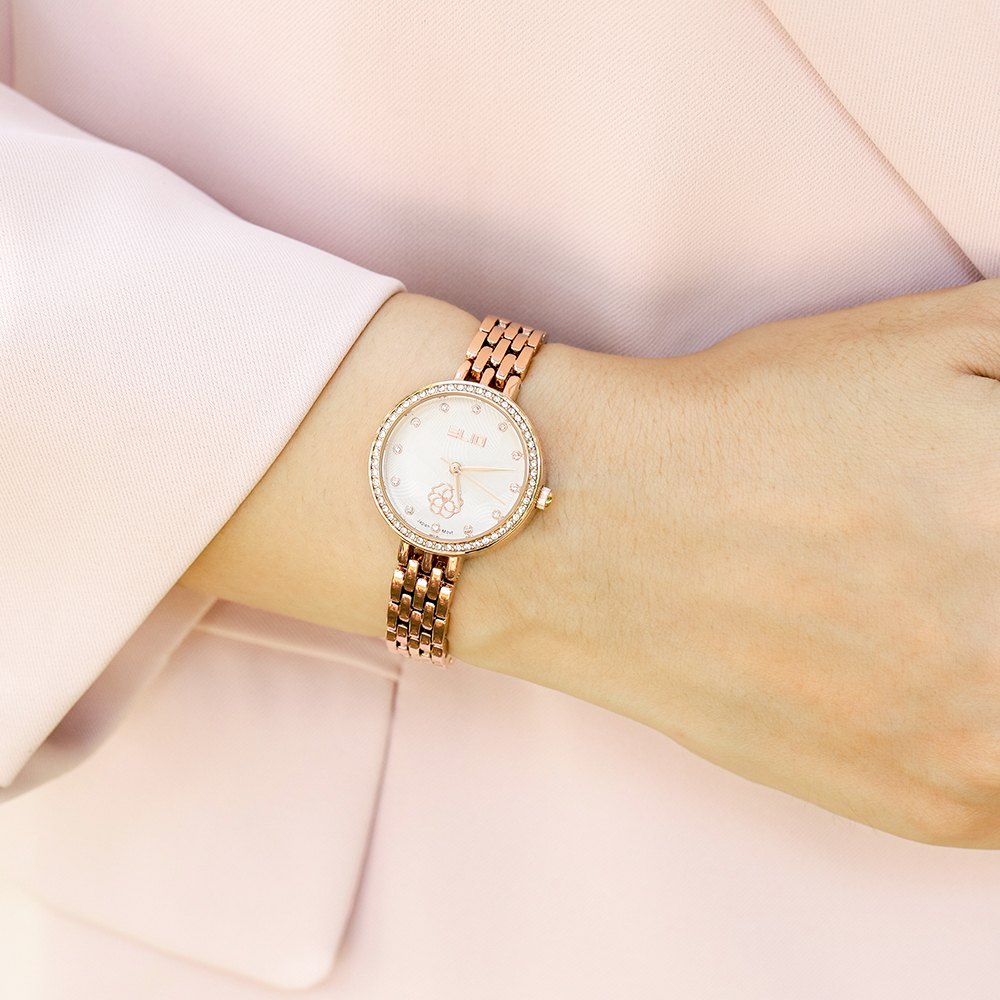 Đồng hồ Elio Flower 28 mm Nữ ES133-02