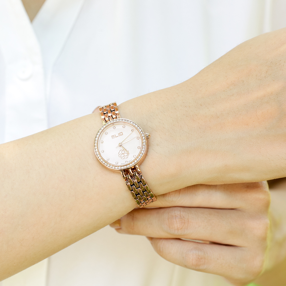 Đồng hồ Elio Flower 28 mm Nữ ES133-02