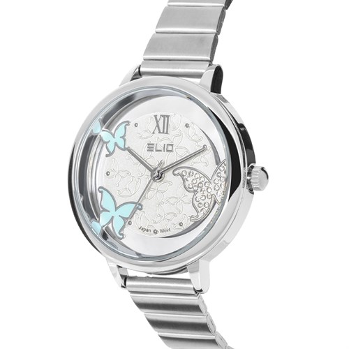 Đồng hồ Elio 36 mm Nữ ES134-01 Màu Bạc