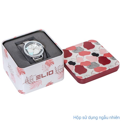 Đồng hồ Elio 36 mm Nữ ES134-01 Màu Bạc