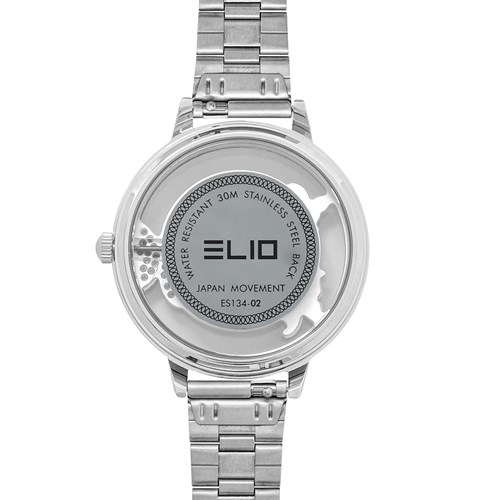 Đồng hồ Elio 36 mm Nữ ES134-02 Màu Bạc